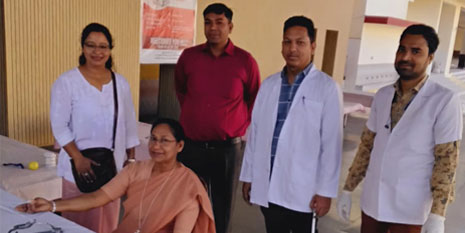 Blood Donation Camp at St. Angela Sophia Sr. Sec. School, Ghat Gate, Jaipur