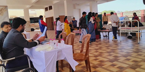 Blood Donation Camp at St. Anselm's Pink City School, Malviya Nagar, Jaipur
