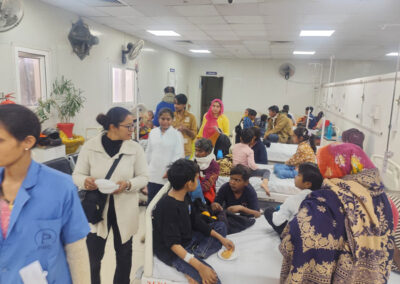 Starting 2026 by Sharing Joy and Smiles over Fruits and Snacks at JK Lone Hospital