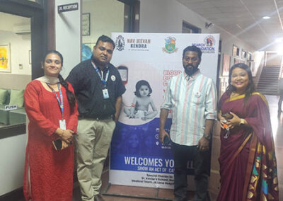 Search Foundation and Nav Jeevan Kendra Organise Successful Blood Donation Camp at St. Xavier’s School, Nevta