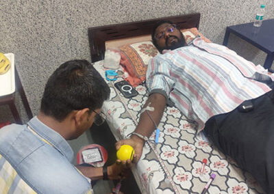 Search Foundation and Nav Jeevan Kendra Organise Successful Blood Donation Camp at St. Xavier’s School, Nevta